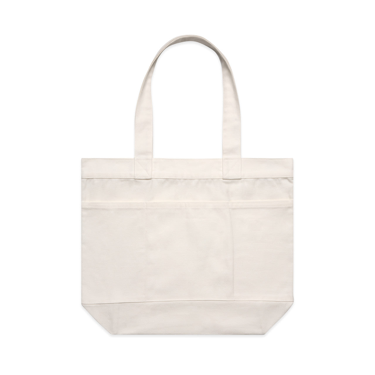 Pocket Tote Bag - Cream