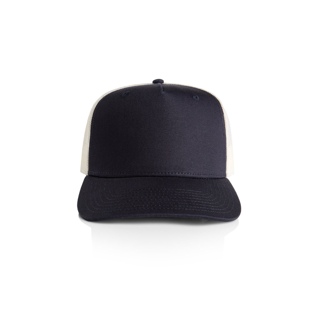 Stock Contrast Trucker - Navy/Ecru