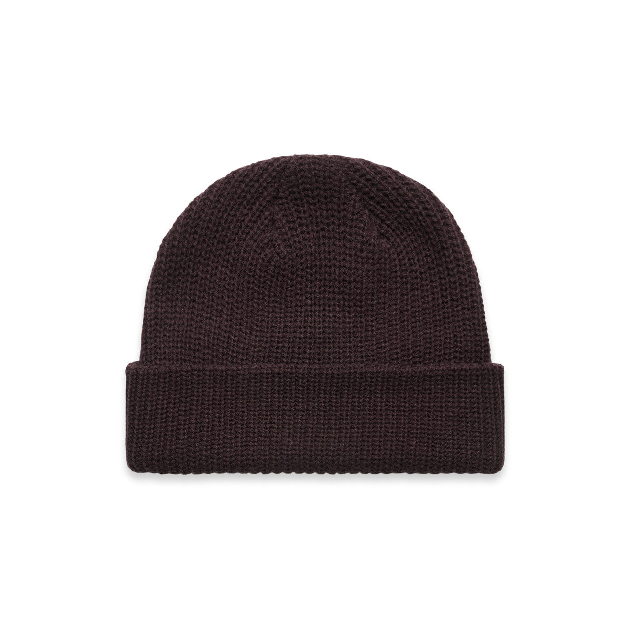Cable Beanie - Plum