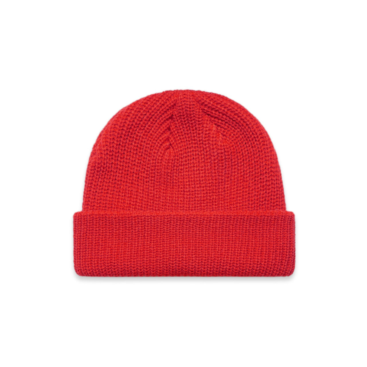 Cable Beanie - Red