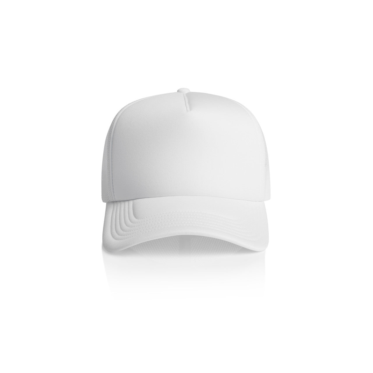 Frame Foam Trucker Cap - White