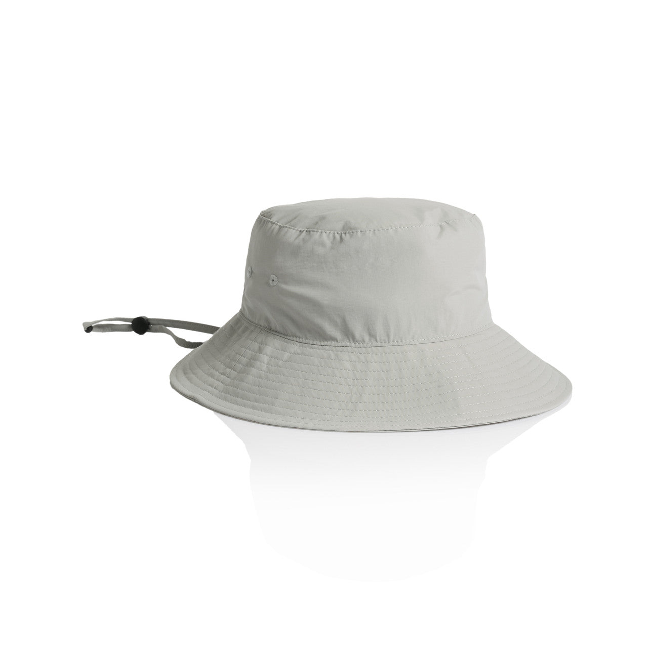 Nylon Wide Brim Bucket Hat - Storm