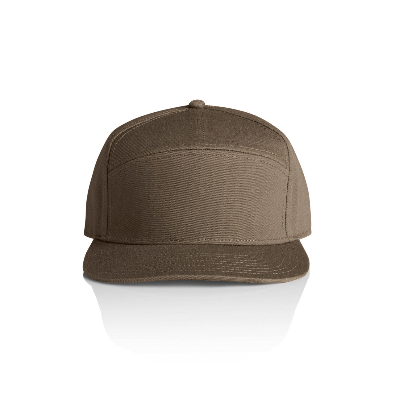 Stock 7Panel Cap - Walnut