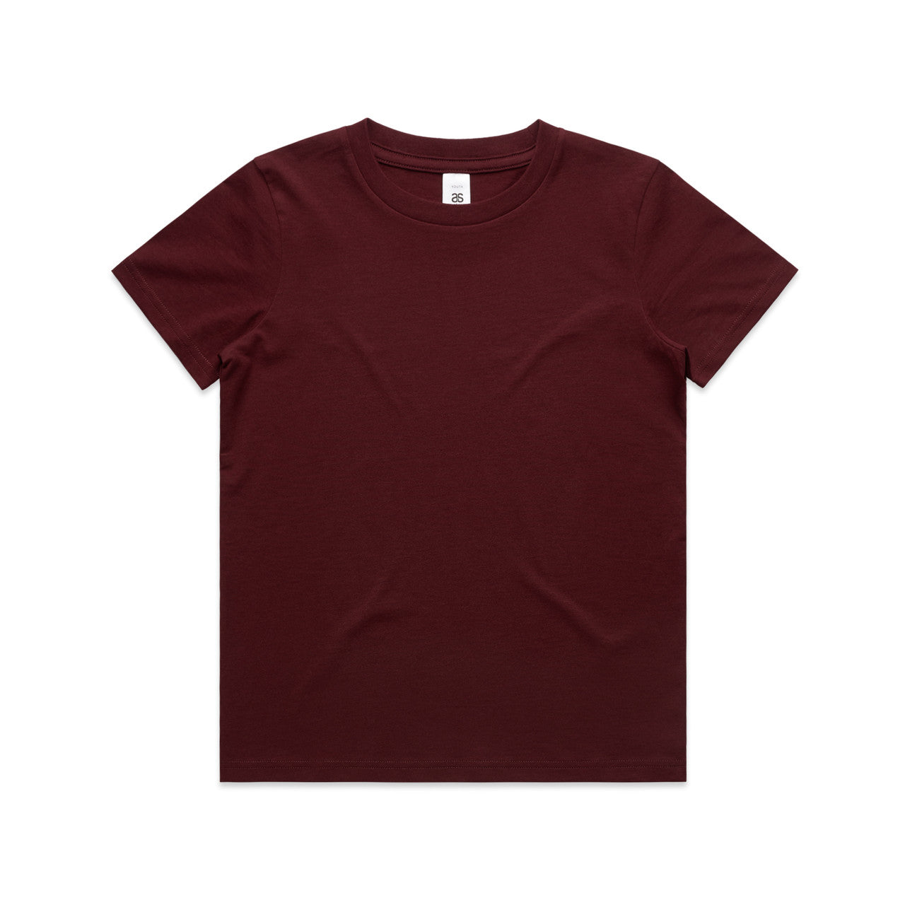 Youth Staple Tee - Burgundy
