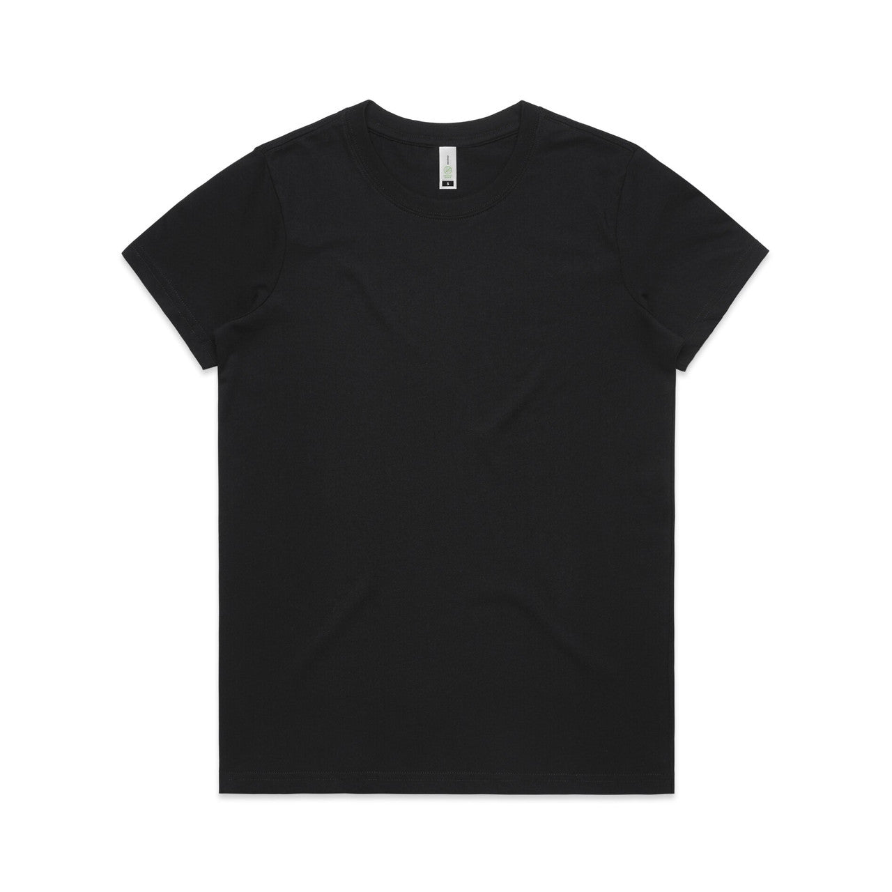 Wo's Maple Organic Tee - Black