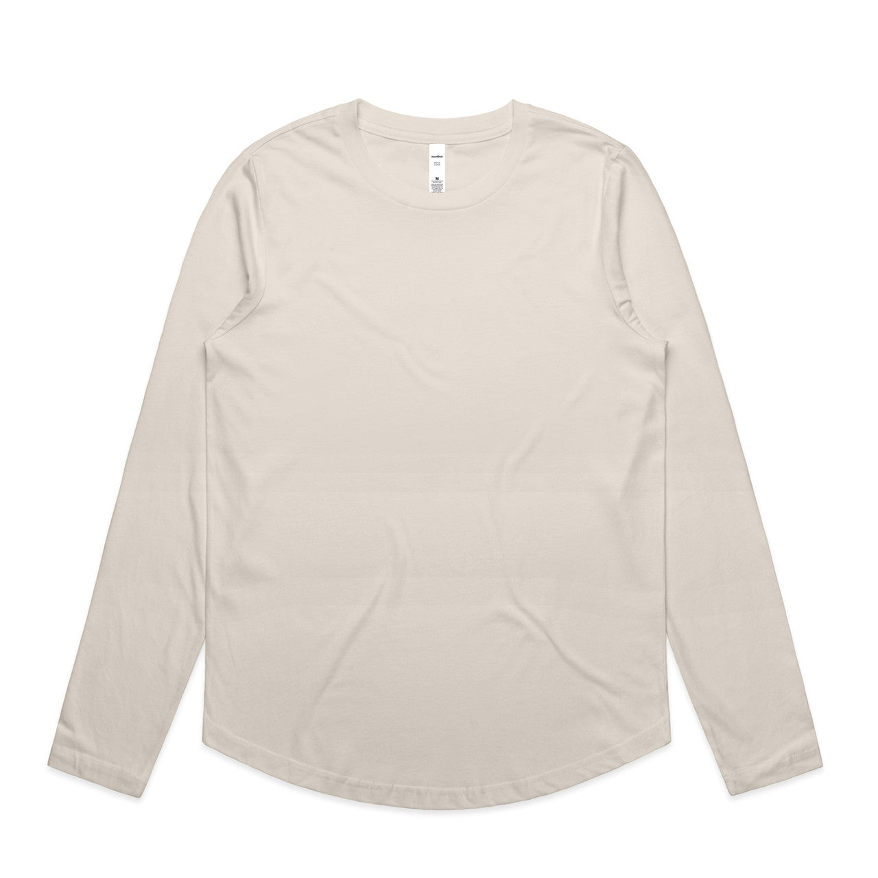 Wo's Maple Curve L/S Tee - Bone