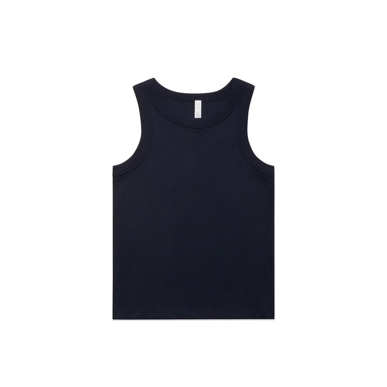 Wo's Organic Rib Tank - Navy