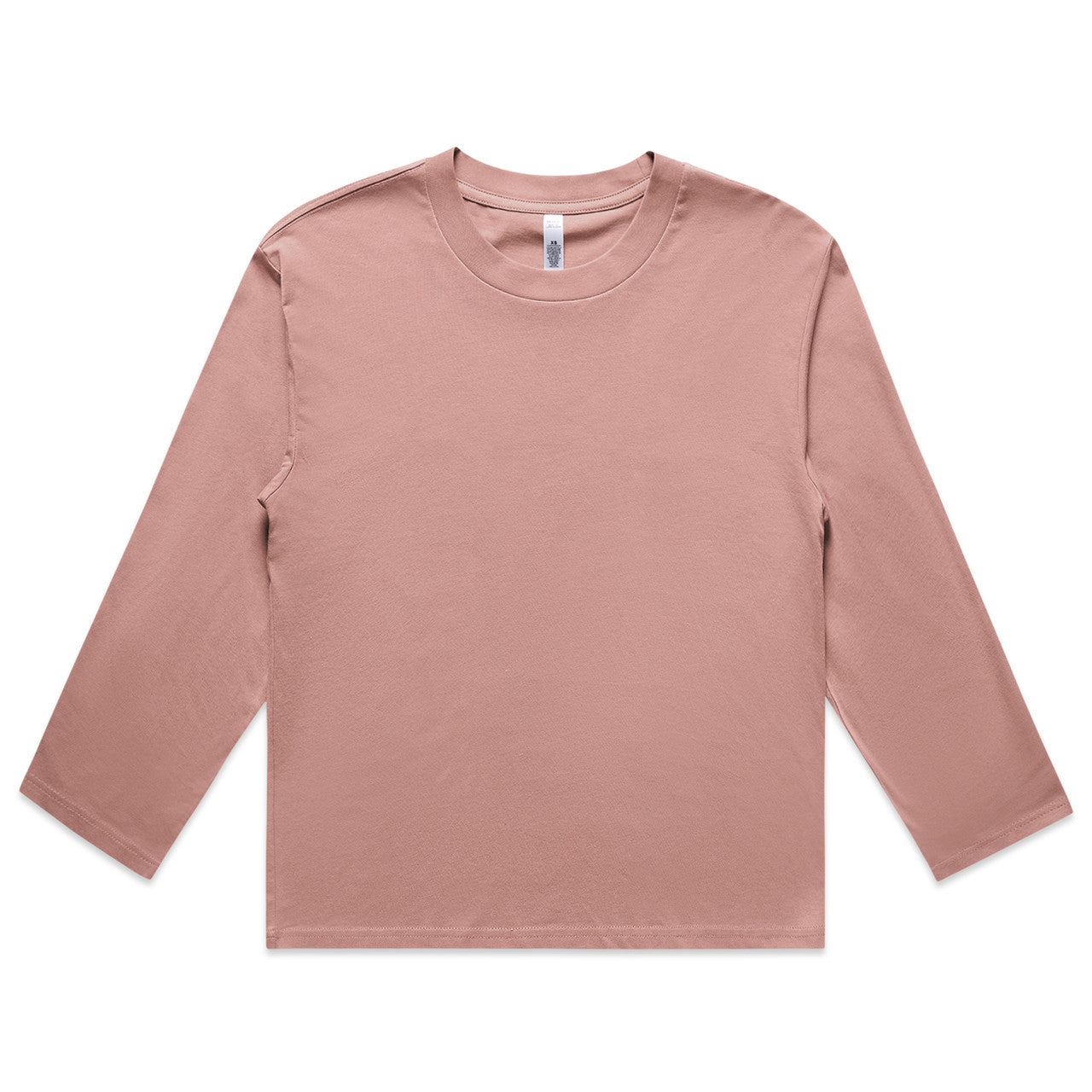 Wo's Martina L/S Tee - Hazy Pink