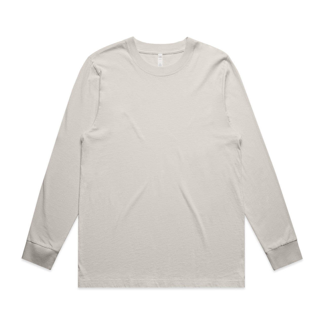 Wo's Heavy Faded L/S Tee - Faded Bone