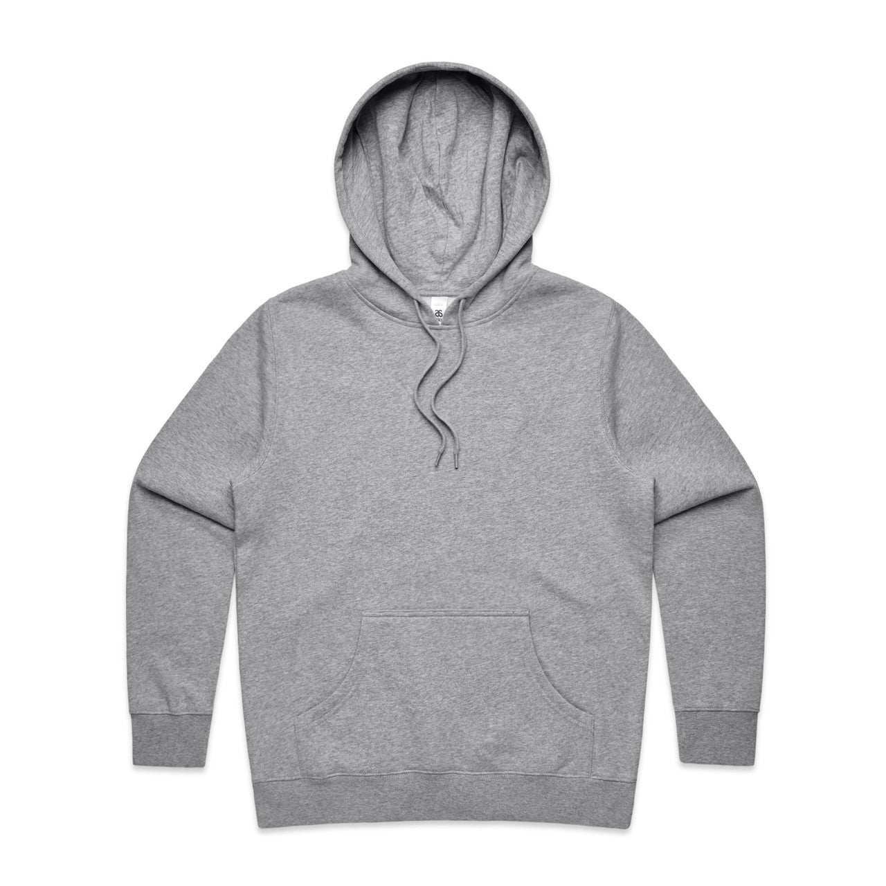 Wo's Stencil Hood - Grey Marle