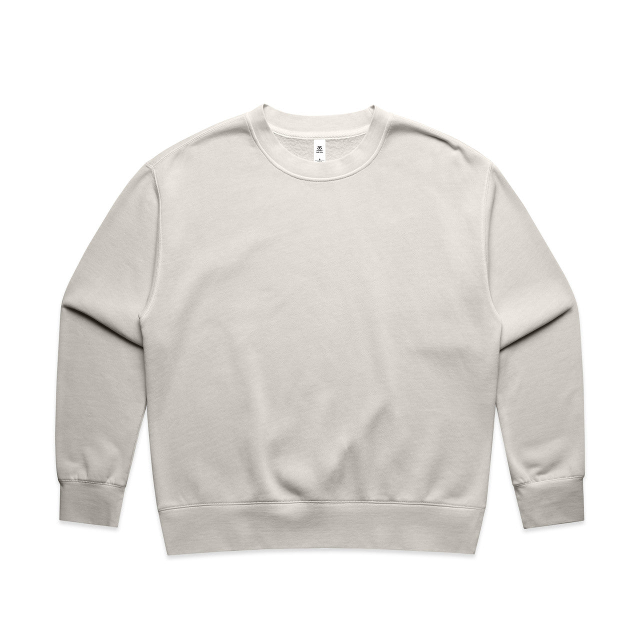 Wo's Relax Faded Crew - Faded Bone