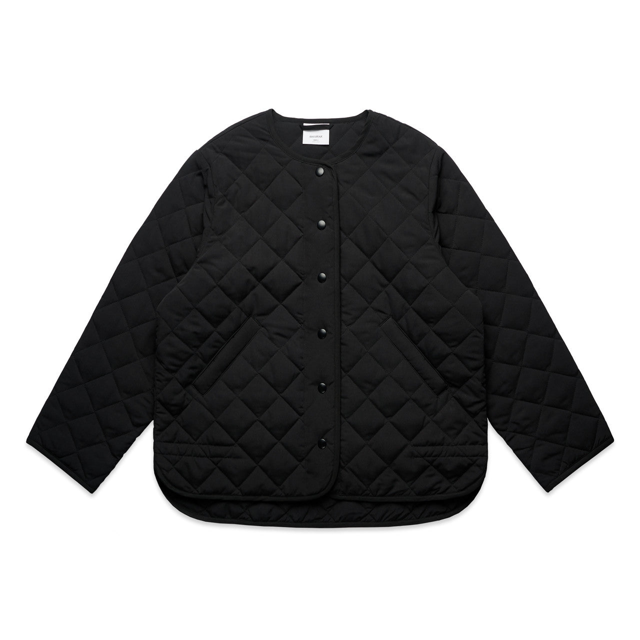 Wo's Quilted Jacket - Black