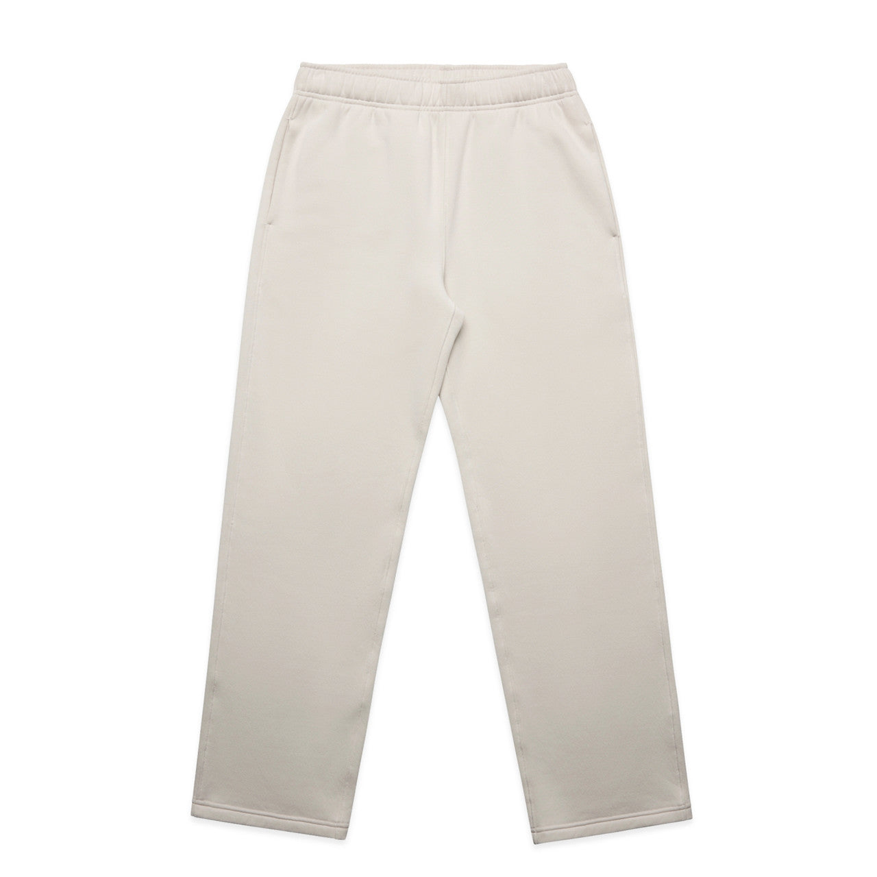 Wo's Relax Cuffless Track Pants - Bone