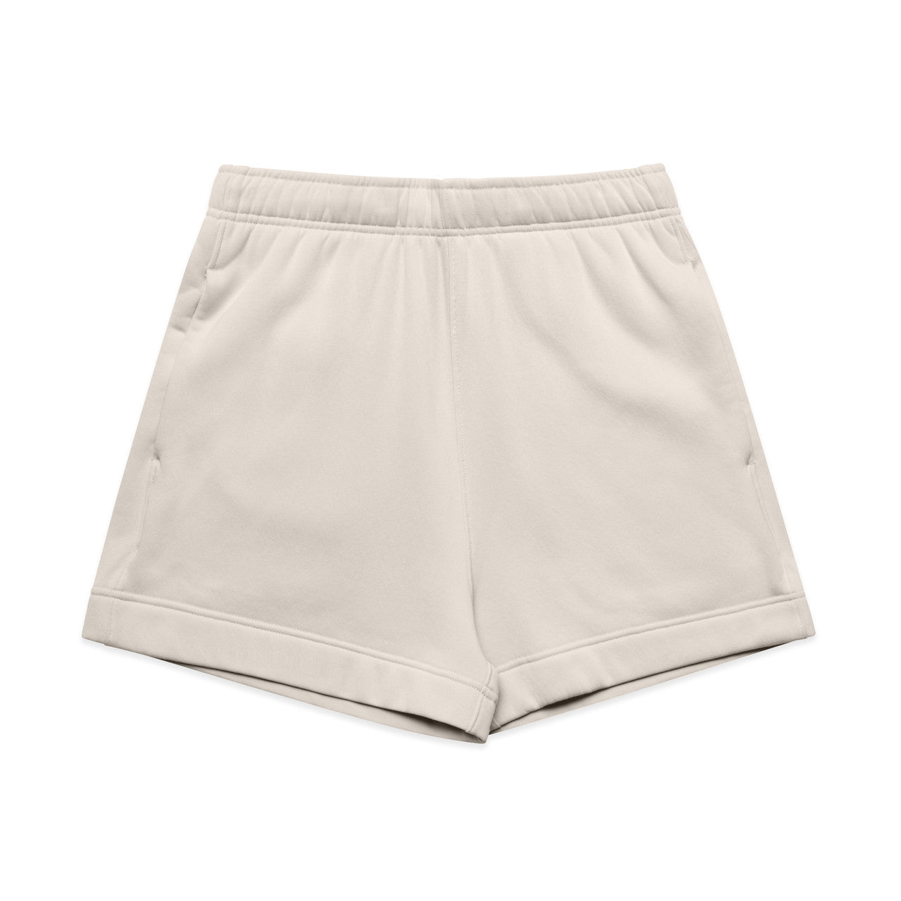 Wo's Relax Track Shorts - Bone