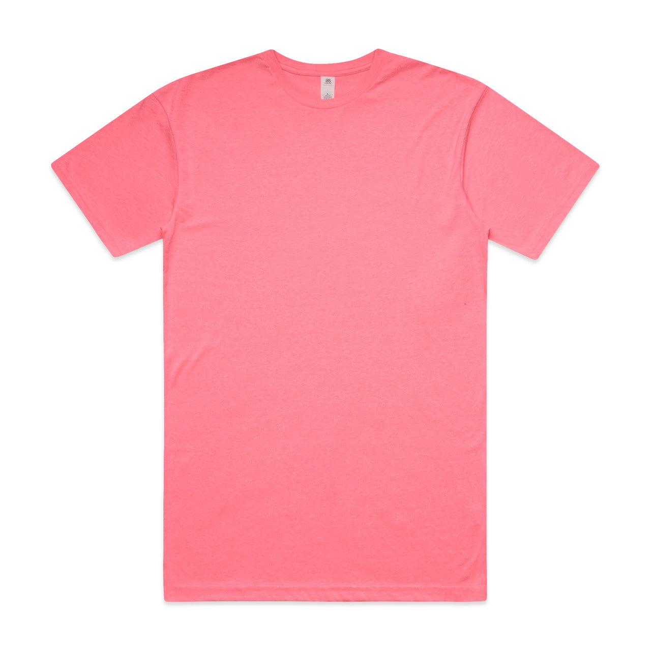 Block Safety Tee - Safety Pink