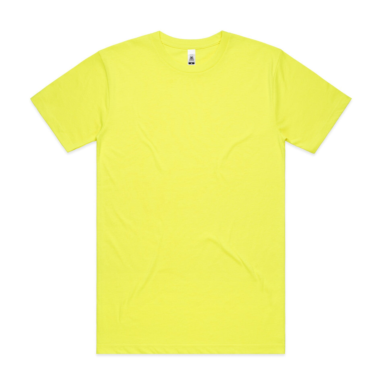 Block Safety Tee - Safety Yellow