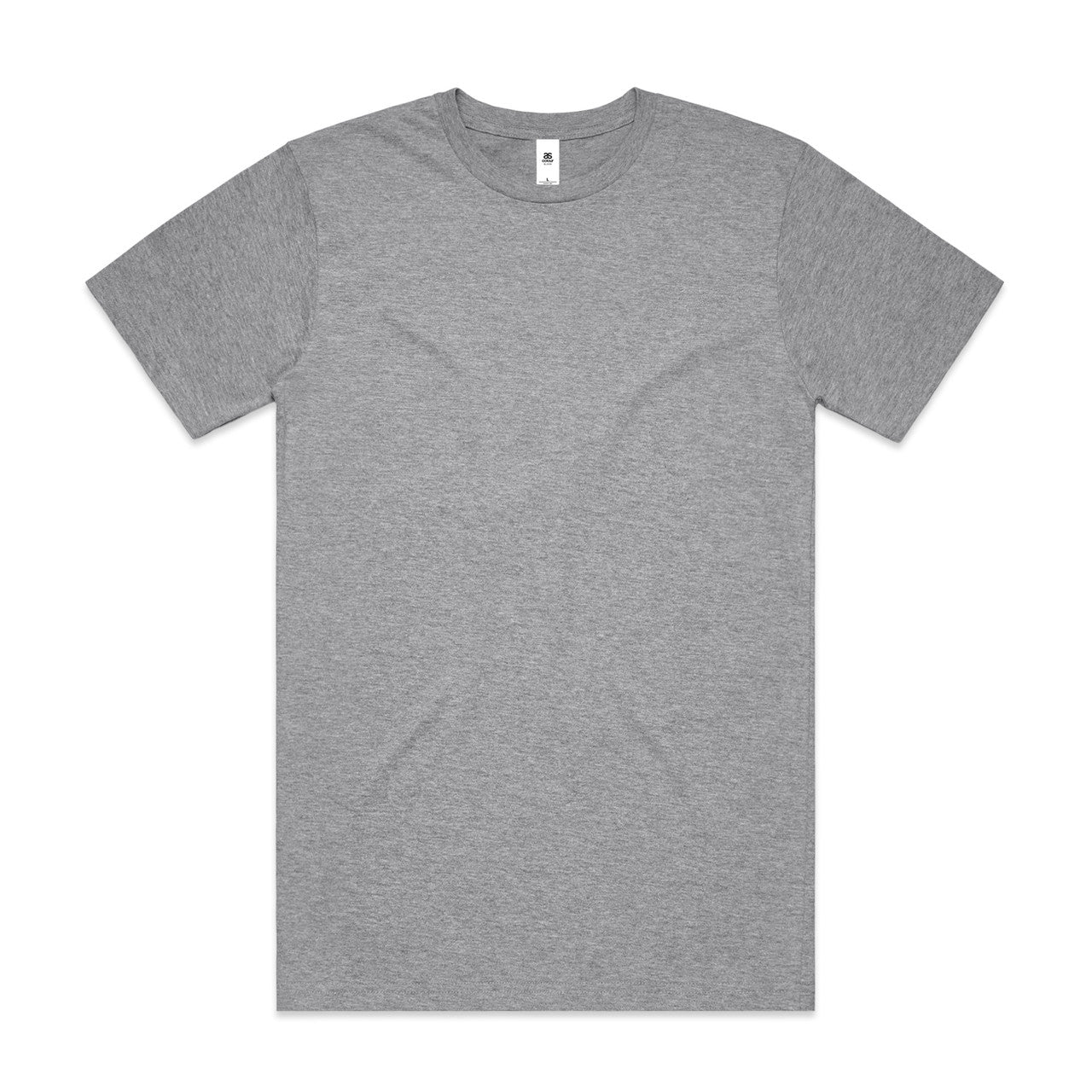Block Tubular Tee - Grey Marle