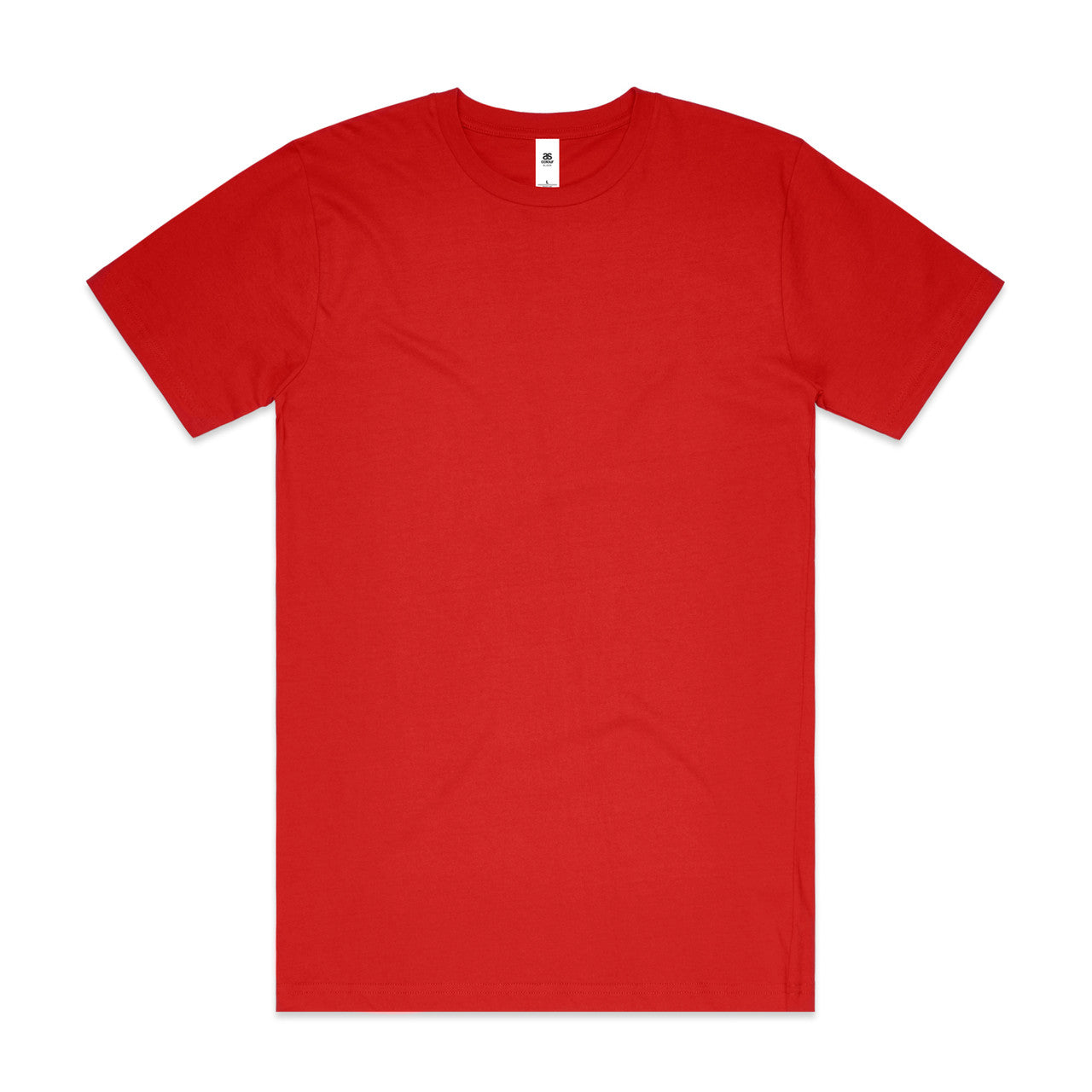 Block Tubular Tee - Red