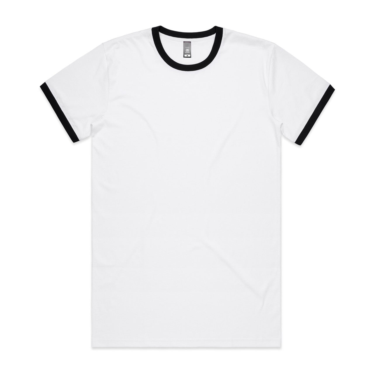 Staple Ringer Tee - White/Black