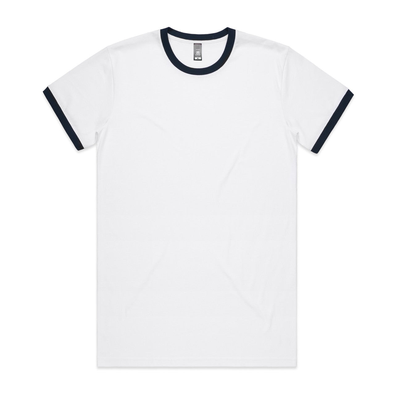 Staple Ringer Tee - White/Navy