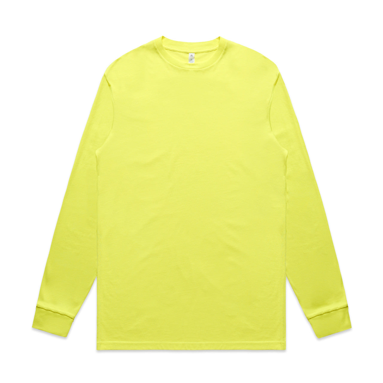 Block Safety L/S Tee - Safety Yellow