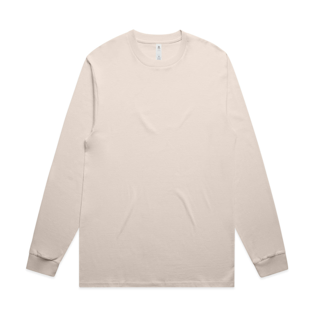 Block L/S Tee - Bone