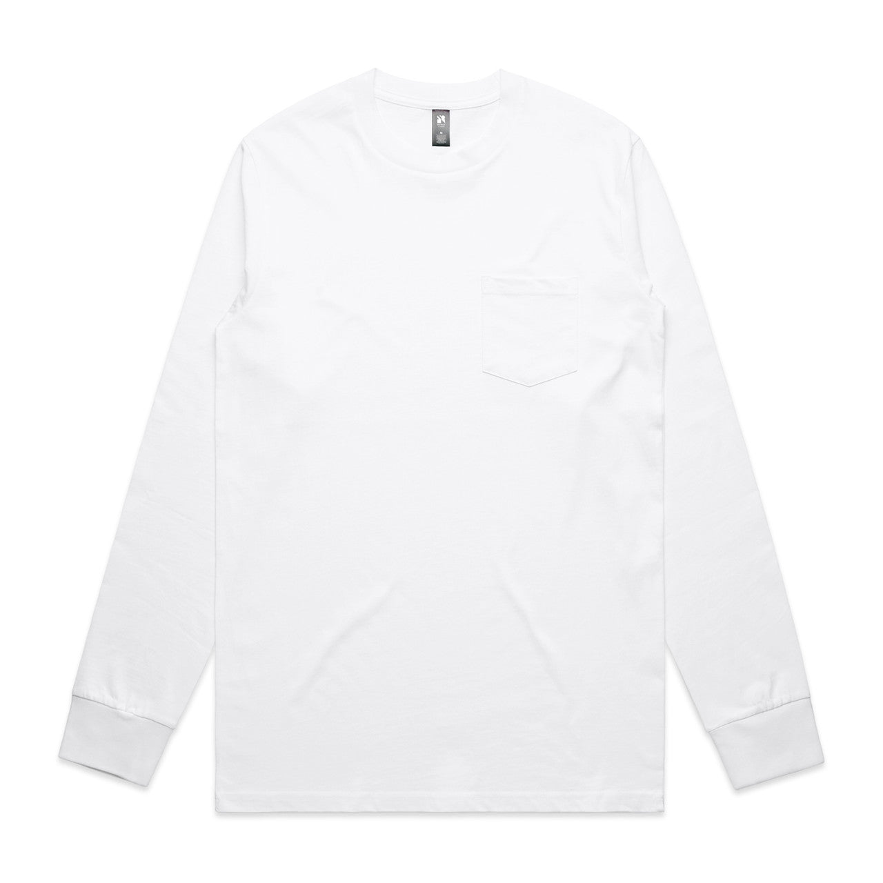 Classic Pocket L/S Tee - White