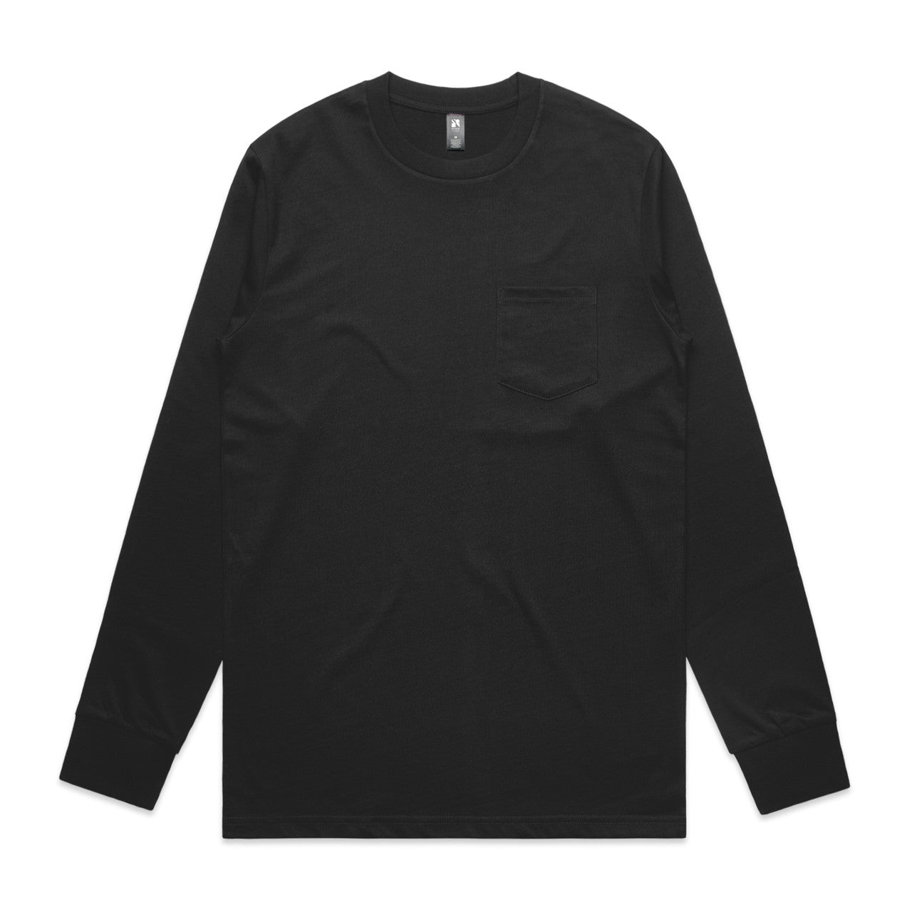Classic Pocket L/S Tee - Black