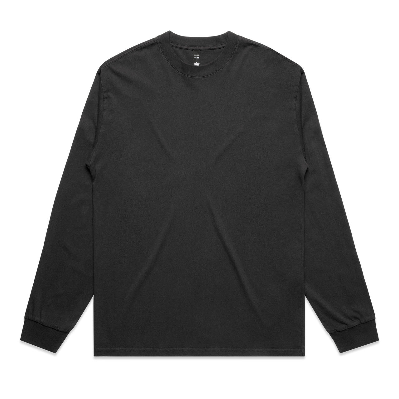 Heavy Faded L/S Tee - Faded Black