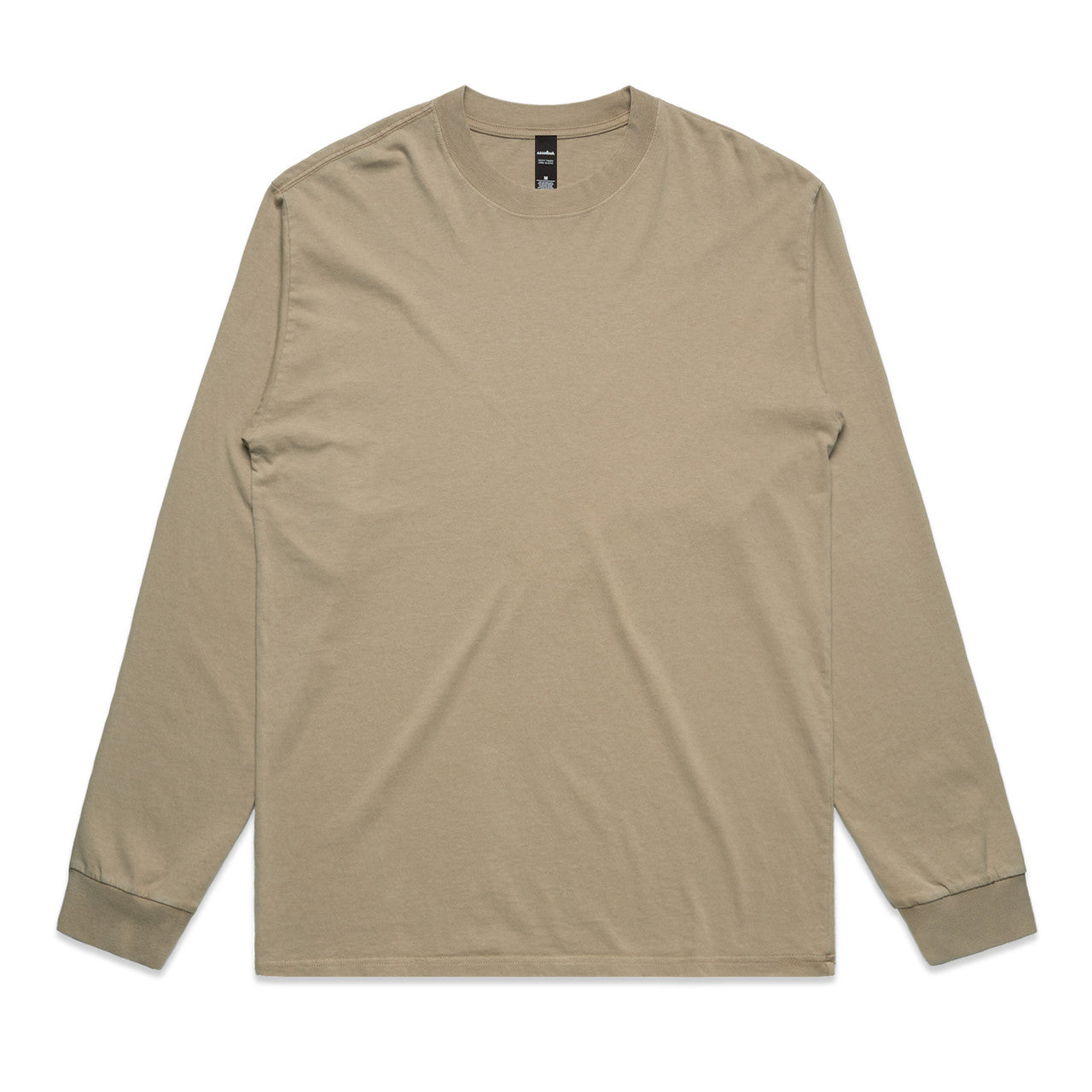 Heavy Faded L/S Tee - Faded Khaki