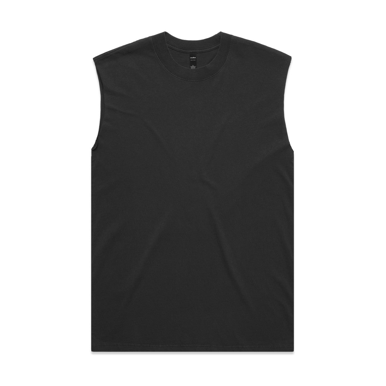 Heavy Faded Tank - Faded Black