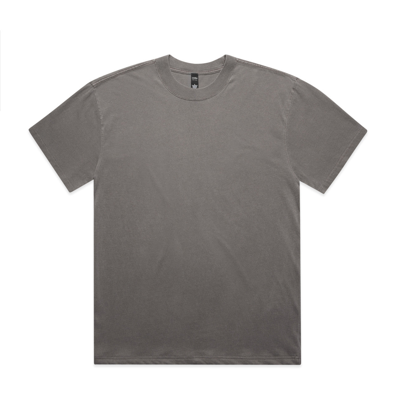 Heavy Faded Minus Tee [5cm] - Faded Grey