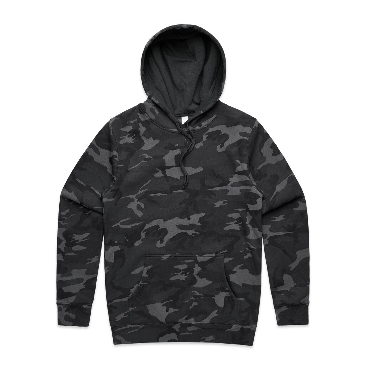 Stencil Camo Hood - Black Camo