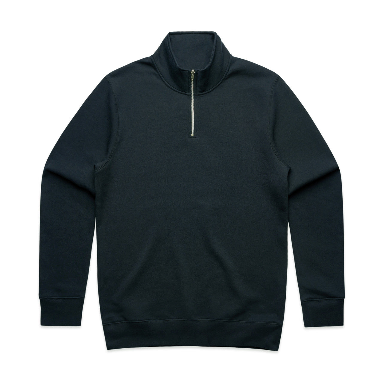 Stencil Half Zip Crew - Navy