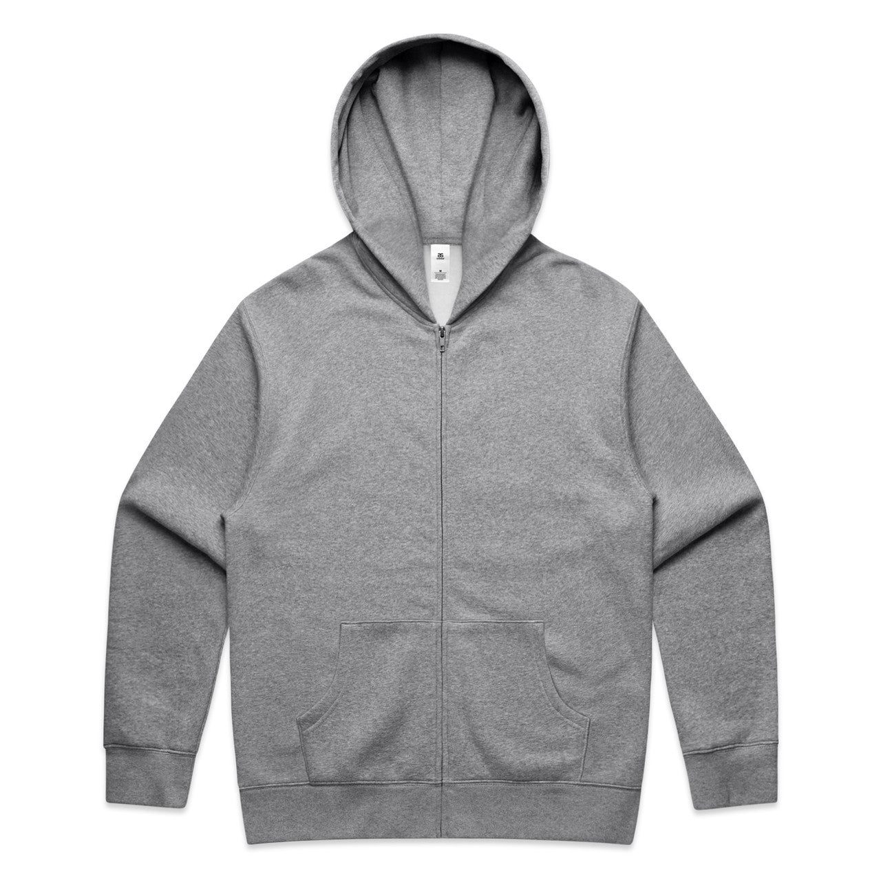 Relax Zip Hood - Grey Marle