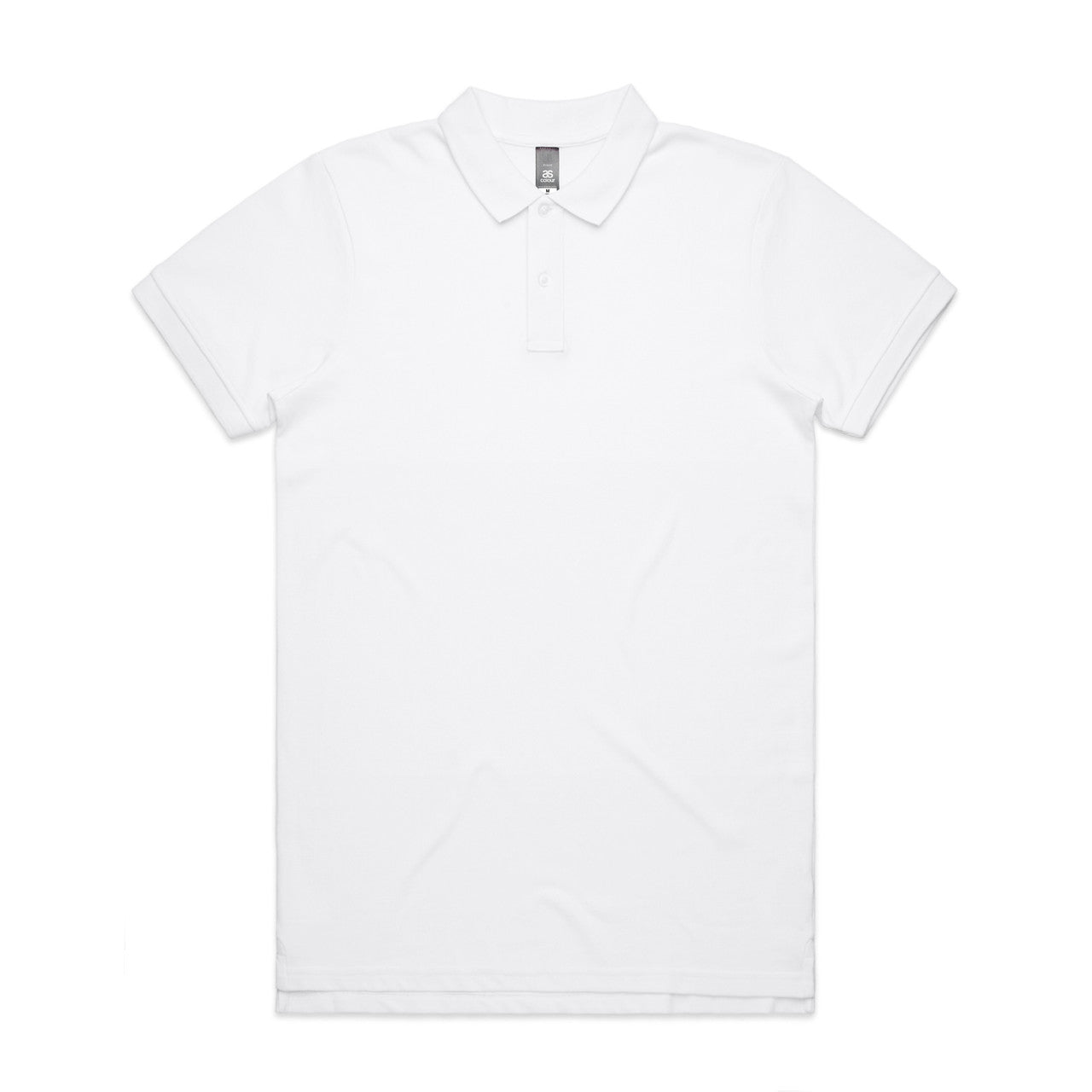 Pique Polo - White