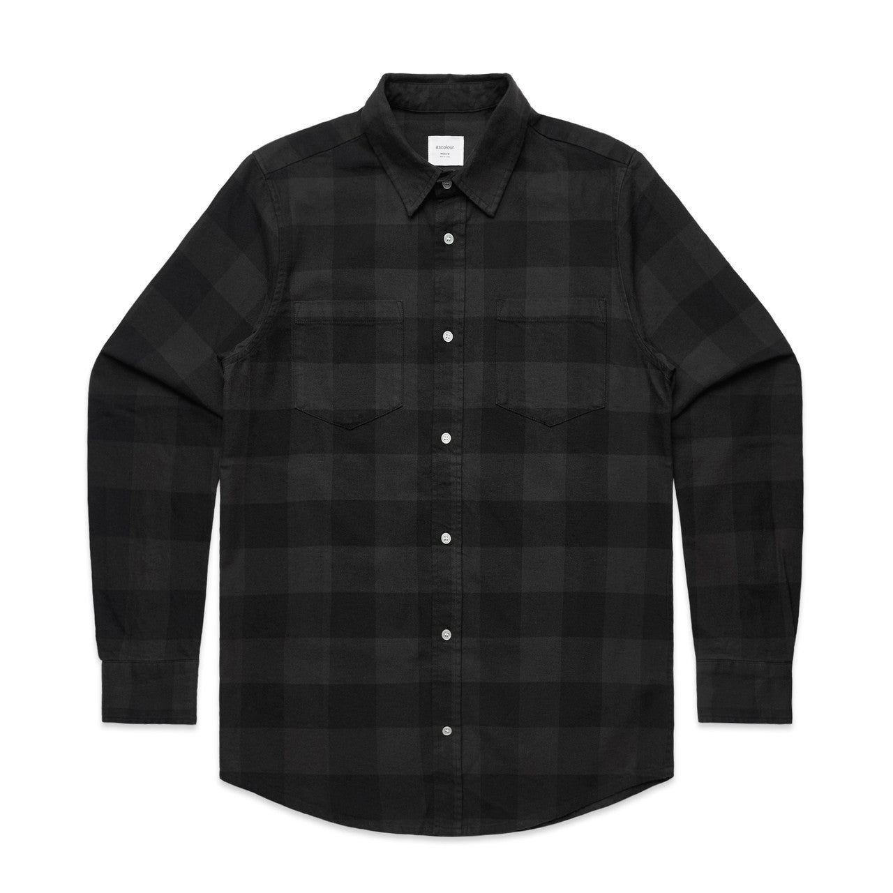 Check Shirt - Coal/Black