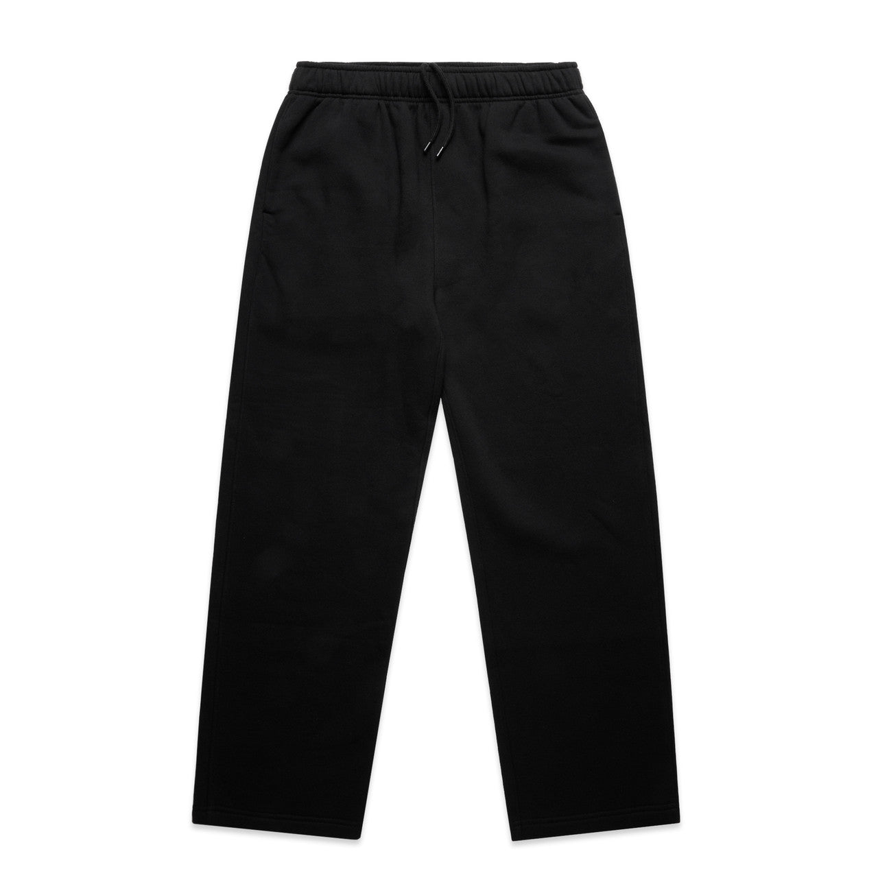 Relax Cuffless Track Pants - Black