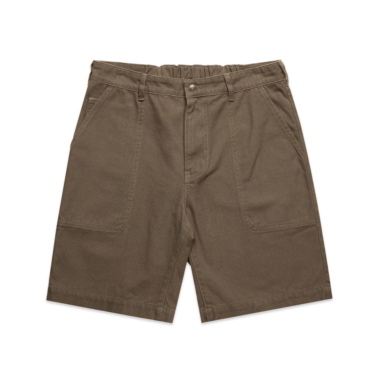 Canvas Shorts 20" - Walnut